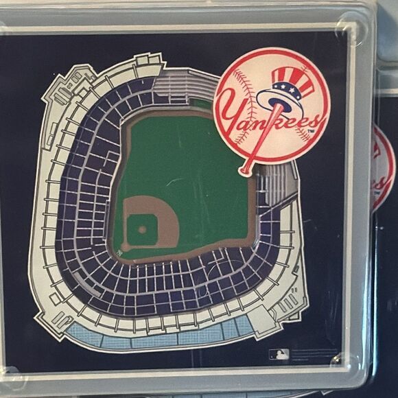 NY yankees 3d coasters - Picture 2 of 3